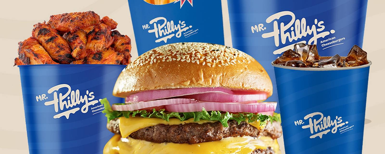 Mr Phillys American Cheeseburgers cover